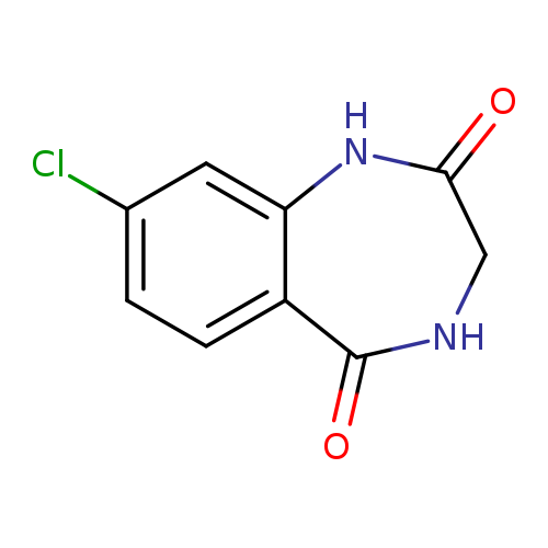 O=C1CNC(=O)c2c(N1)cc(Cl)cc2