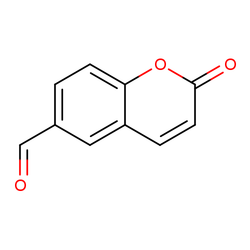 O=Cc1ccc2c(c1)ccc(=O)o2