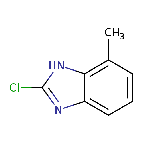 Clc1nc2c([nH]1)c(C)ccc2