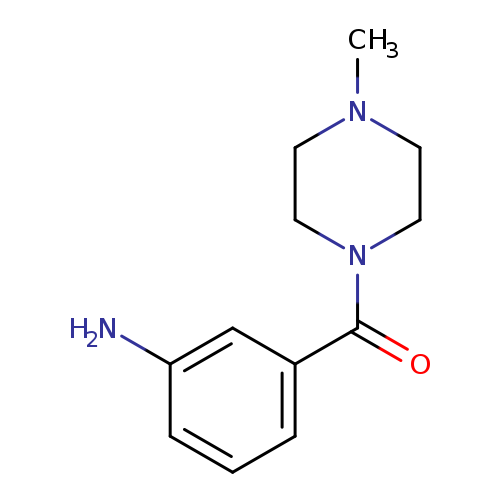 CN1CCN(CC1)C(=O)c1cccc(c1)N