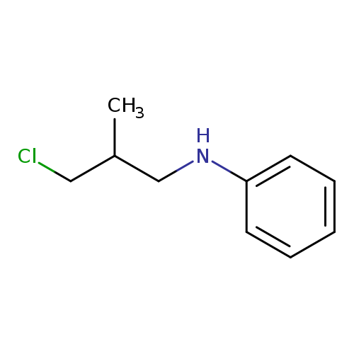 ClCC(CNc1ccccc1)C