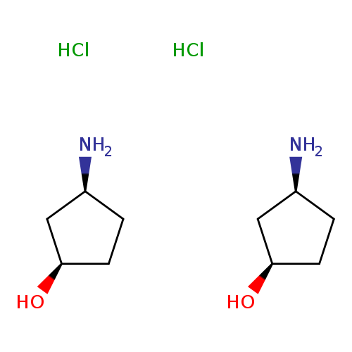 N[C@H]1CC[C@H](C1)O.N[C@H]1CC[C@H](C1)O.Cl.Cl