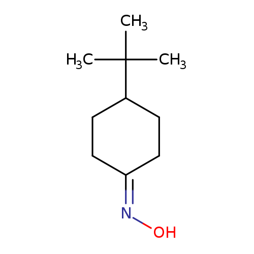O/N=C/1CCC(CC1)C(C)(C)C