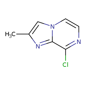 Cc1cn2c(n1)c(Cl)ncc2