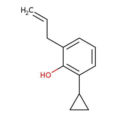 C=CCc1cccc(c1O)C1CC1
