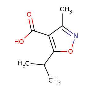 CC(c1onc(c1C(=O)O)C)C