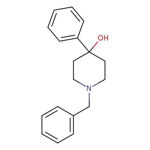 OC1(CCN(CC1)Cc1ccccc1)c1ccccc1