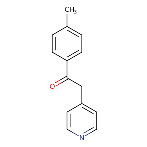 Cc1ccc(cc1)C(=O)Cc1ccncc1