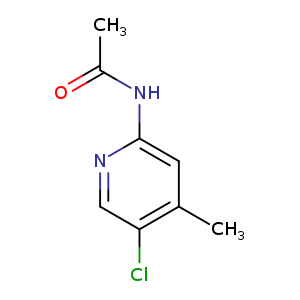 Cc1cc(NC(=O)C)ncc1Cl
