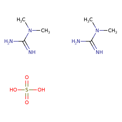 OS(=O)(=O)O.CN(C(=N)N)C.CN(C(=N)N)C