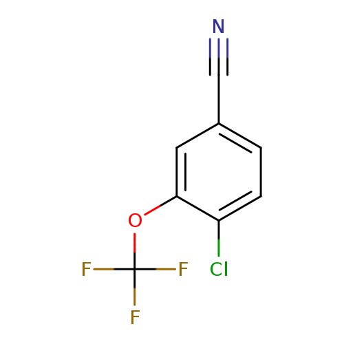 N#Cc1ccc(c(c1)OC(F)(F)F)Cl