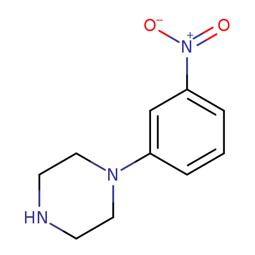 [O-][N+](=O)c1cccc(c1)N1CCNCC1