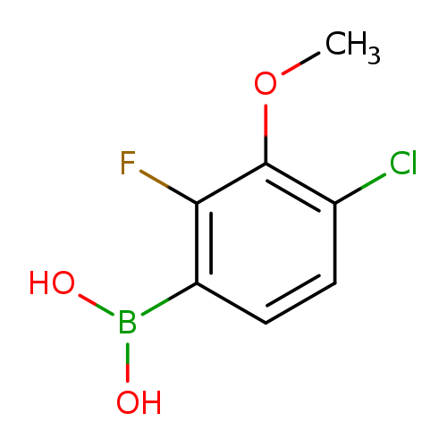 COc1c(Cl)ccc(c1F)B(O)O