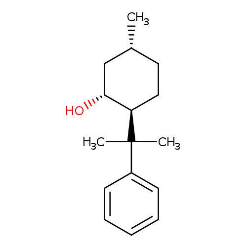 C[C@@H]1CC[C@H]([C@@H](C1)O)C(c1ccccc1)(C)C