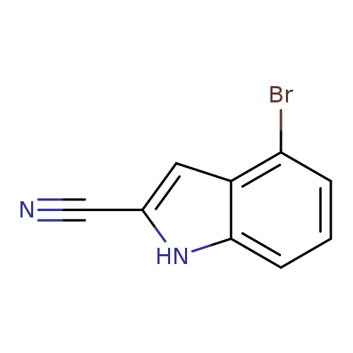 N#Cc1cc2c([nH]1)cccc2Br