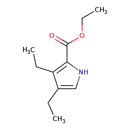 CCOC(=O)c1[nH]cc(c1CC)CC