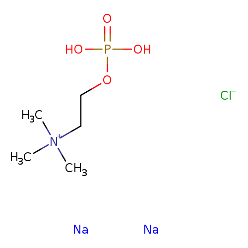 OP(=O)(OCC[N+](C)(C)C)O.[Na].[Na].[Cl-]