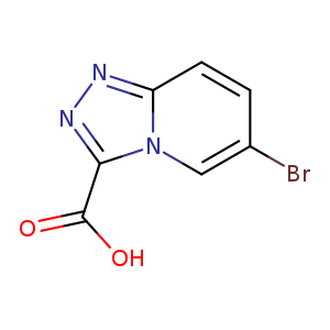 Brc1ccc2n(c1)c(nn2)C(=O)O