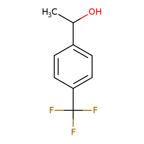 CC(c1ccc(cc1)C(F)(F)F)O