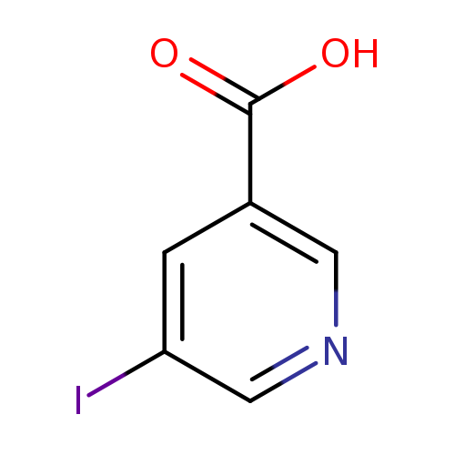 OC(=O)c1cc(I)cnc1