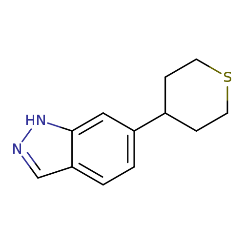 S1CCC(CC1)c1ccc2c(c1)[nH]nc2