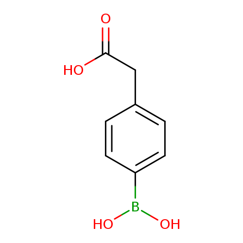 OC(=O)Cc1ccc(cc1)B(O)O