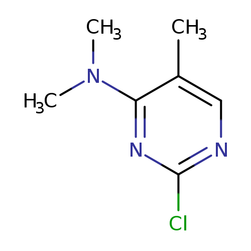 Clc1ncc(c(n1)N(C)C)C
