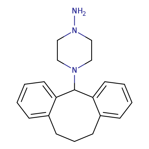 NN1CCN(C2C3=CC=CC=C3CCCC4=CC=CC=C24)CC1