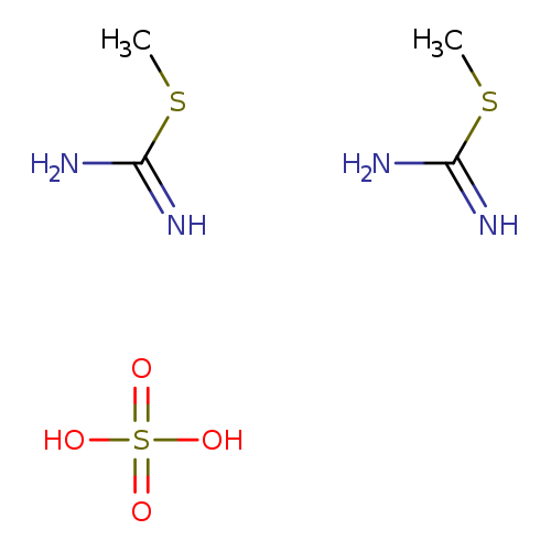 OS(=O)(=O)O.CSC(=N)N.CSC(=N)N