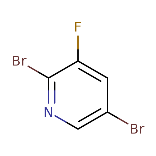 Brc1cnc(c(c1)F)Br