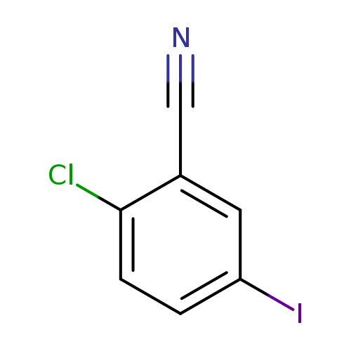N#Cc1cc(I)ccc1Cl