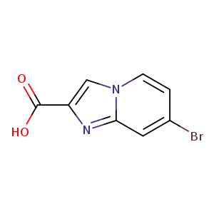Brc1ccn2c(c1)nc(c2)C(=O)O