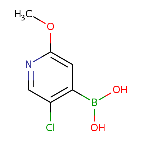 COc1ncc(c(c1)B(O)O)Cl