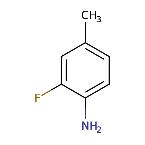 Cc1ccc(c(c1)F)N