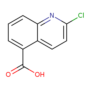 Clc1ccc2c(n1)cccc2C(=O)O