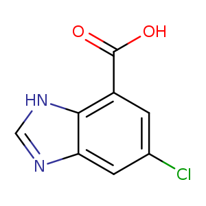 Clc1cc2nc[nH]c2c(c1)C(=O)O