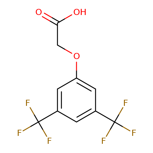 OC(=O)COc1cc(cc(c1)C(F)(F)F)C(F)(F)F