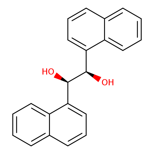 O[C@H](c1cccc2c1cccc2)[C@@H](c1cccc2c1cccc2)O