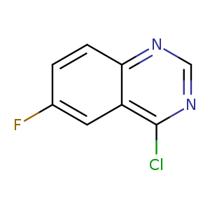 Fc1ccc2c(c1)c(Cl)ncn2