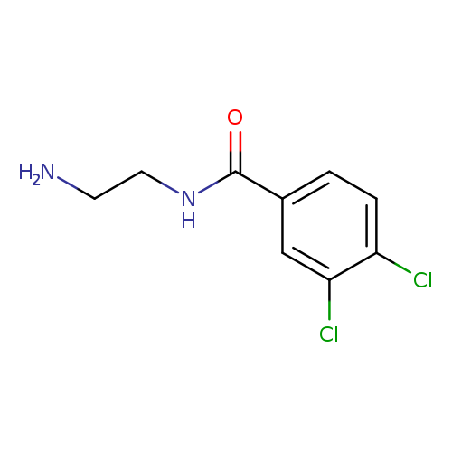 NCCNC(=O)c1ccc(c(c1)Cl)Cl