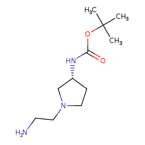 NCCN1CC[C@H](C1)NC(=O)OC(C)(C)C