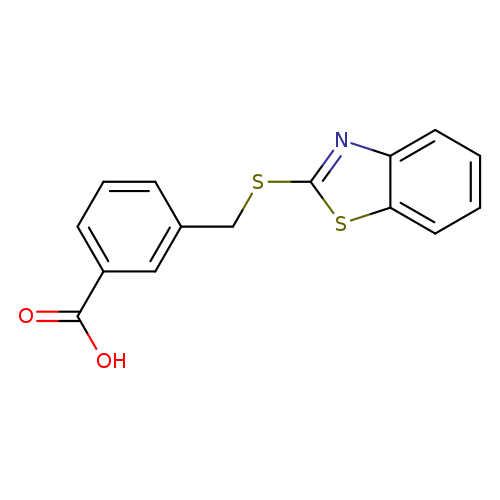 OC(=O)c1cccc(c1)CSc1nc2c(s1)cccc2