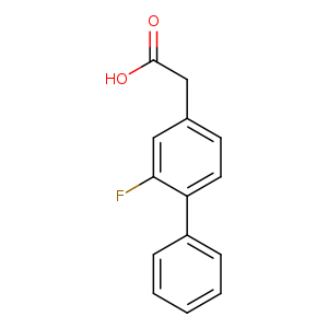 OC(=O)Cc1ccc(c(c1)F)c1ccccc1