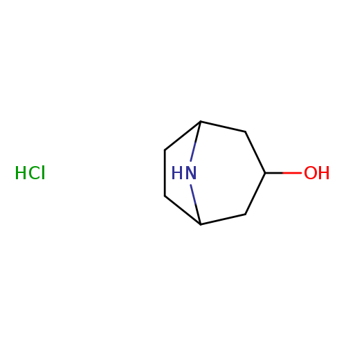 OC1CC2CCC(C1)N2.Cl