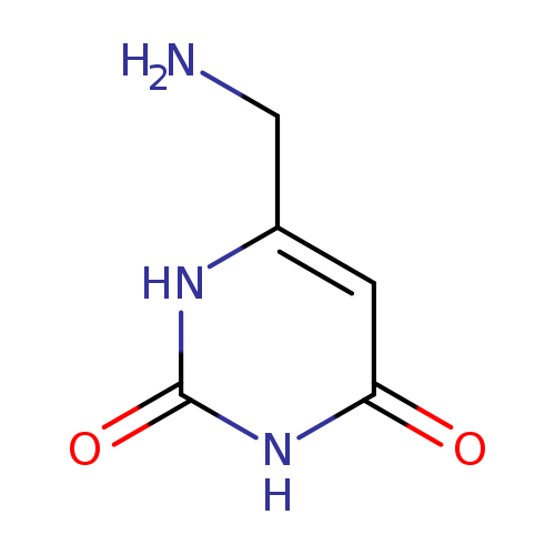 NCc1cc(=O)[nH]c(=O)[nH]1