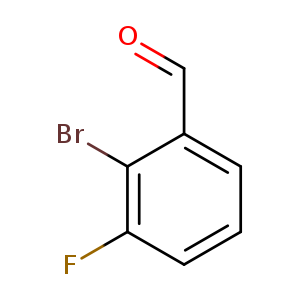 O=Cc1cccc(c1Br)F