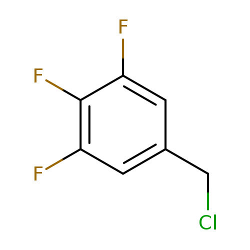 ClCc1cc(F)c(c(c1)F)F