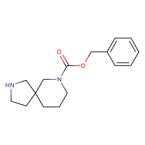 O=C(N1CCCC2(C1)CNCC2)OCc1ccccc1