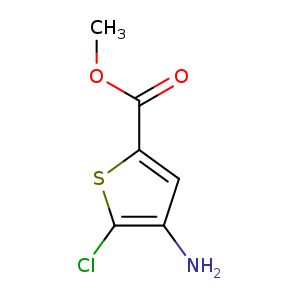 COC(=O)c1cc(c(s1)Cl)N