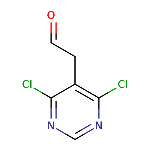 O=CCc1c(Cl)ncnc1Cl